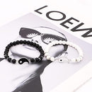 Best Friend Bracelet for 2 Matching Yin Yang Adjustable Bracelets handmade Bracelets