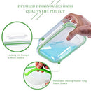Glass Food Storage Containers with Lids, [24 Piece] Airtight Glass Storage Containers
