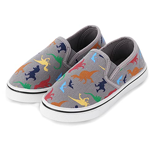 Kids Shoes for Girls Boys - Casual Toddler Canvas Sneakers Slip On Lazy Tennis Loafers