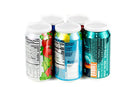 6-Pack, Clear Color, Soda or Beverage Can Lid, Cover or Protector