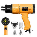 Heat Gun 1800W 122℉~1202℉（50℃- 650℃）Fast Heating Heavy Duty Hot Air Gun Kit