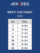 Jerzees Men's Dri-Power Long Sleeve T-Shirt, Black, Large