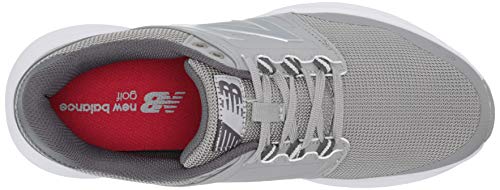 New Balance mens Breeze V2 Golf Shoe, Grey, 10.5 X-Wide US