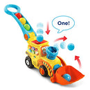VTech Pop-a-Balls Push & Pop Bulldozer,Yellow