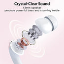 LED Power Display Earphones with Wireless Charging Case IPX5 Waterproof in-Ear Earbuds