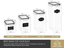 Food Storage Container Set - 14 PC - Kitchen & Pantry Organization