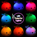 Rechargeable Bath Toys with Double Layer Waterproof, Light Up Whale Spray