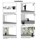 Wall Mural Hand-Painted Tropical Plants Leaves Lines Light Luxury Wallpaper (Not Self-Adhesive)