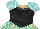 Xinfenglai Green Girls Cosplay Dance Dress Princess Costumes (2-3T)