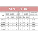 Girls Birthday Clothes Surprise Short Sleeve Shirt Skirt Set Princess Party Outfit for Girl