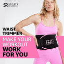Sweet Sweat Waist Trimmer,  - Gym Waist Trainer Belt for Women & Men