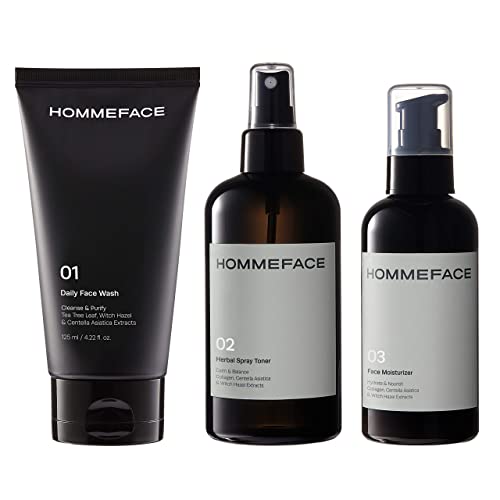 Daily Trio Skin Care Set for Men, 3-Step Routine