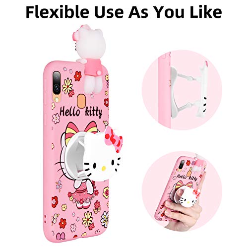 HikerClub Galaxy Note8 Case - Hello Kitty Phone Case 3D Cartoon Protective Cover