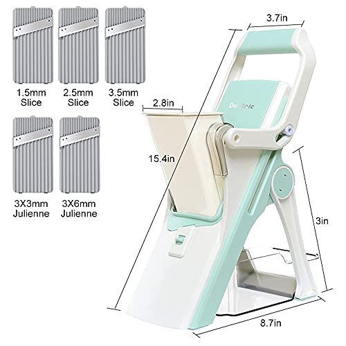 Adjustable Mandoline Safe Vegetable Slicer for kitchen with Multi Blade