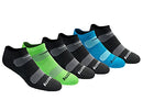 Men's Multi-Pack Mesh Ventilating Comfort Fit Performance No-Show Socks
