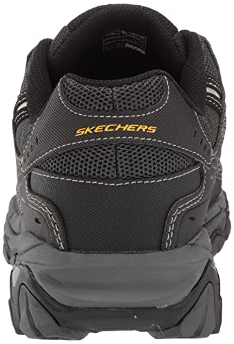 Skechers mens After Burn fashion sneakers, Black, 10 US