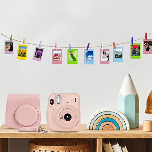 Instax Mini 11 Camera with Fujifilm Instant Mini Film (60 Sheets) Bundle with Deals