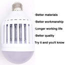Bug Zapper Light Bulb 2 in 1, Mosquito Killer Lamp Led UV Lamp Flying Moths Killer