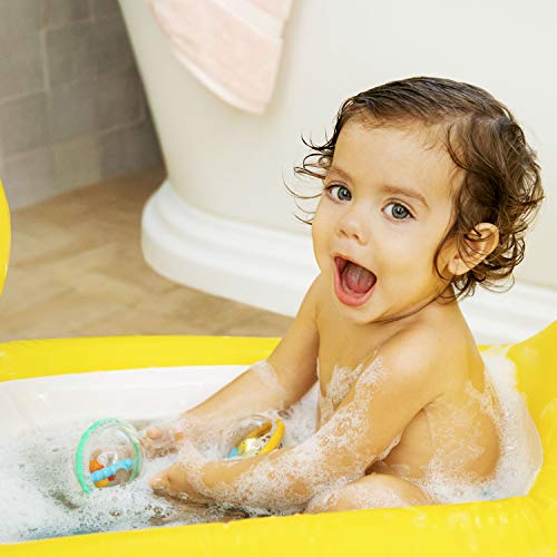 Munchkin Float and Play Bubbles Baby and Toddler Bath Toy, 4 Count