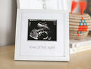 Love at First Sight Sonogram Picture Frame, Pregnancy Keepsake Photo Frame