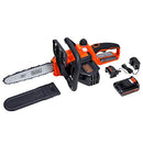 BLACK+DECKER LCS1020 20V Max Lithium Ion Chainsaw, 10 Inch
