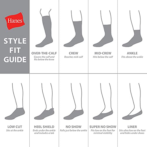 Hanes girls Ankle 10-pack Casual Sock, Assorted, 2-3T US