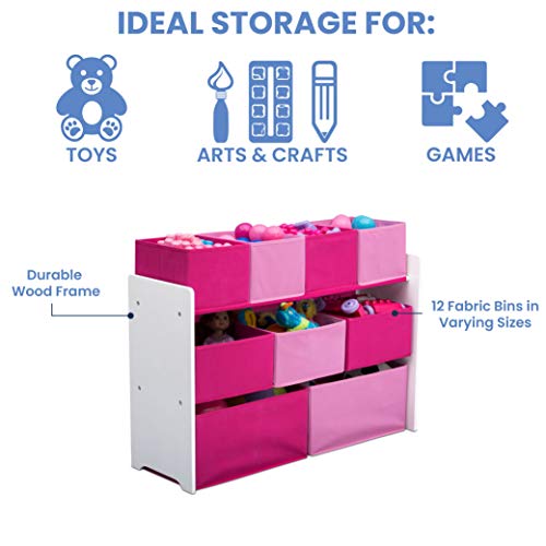 Deluxe Multi-Bin Toy Organizer with Storage Bins - Greenguard Gold Certified