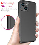iPhone 14 Case [Shockproof] [Dropproof] [Tempered Glass Screen + Camera Lens Protector],