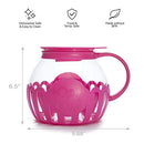 Ecolution Original Microwave Micro-Pop Popcorn Popper, Borosilicate Glass