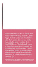 Organic Nipple Butter Breastfeeding Cream by Earth Mama | Lanolin-free, Safe for Nursing