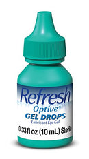 Refresh Optive Gel Drops Lubricant Eye Gel, 0.33 Fl Oz (Pack of 1) Sterile