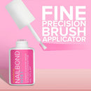 Super Strong Nail Glue For Acrylic Nails, Nail Tips and Press On Nails (8ml) Nail Bond Brush