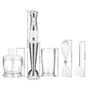 5-in-1 8-Speed Stick Blender with 500ml Food Grinder,Puree Infant Food, Smoothies