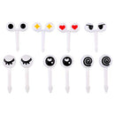 86 Pcs Animal Food Picks for Kids,Cute Cartoon Animal Fruit Food Toothpicks