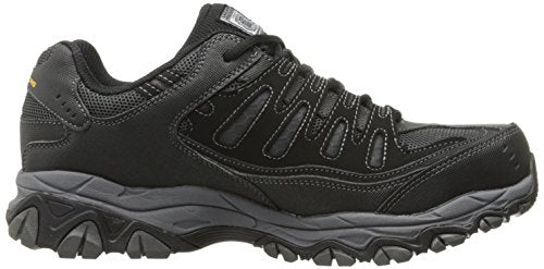 Skechers Men's Cankton-U, Black/Charcoal, 10.5 M US