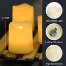 Flameless Votive Candles,Flameless Flickering Electric Fake Candle,24 Pack