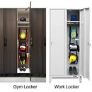 3 Shelf Hanging Locker Organizer for School, Gym, Work, Storage
