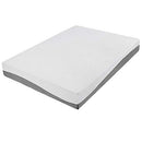 PrimaSleep 10 Inch Wave Gel Infused Memory Foam Mattress,Gray (Twin)
