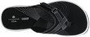 Clarks Women's Breeze Sea Flip-Flop, Black Synthetic, 9