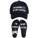Funny Gamer Gifts,Socks Baseball Cap,Brithday Christmas Gifts Idea for Teens Boys Men