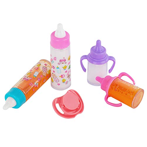 My Sweet Baby Disappearing Doll Feeding Set | Baby Care 4 Piece Doll Feeding Set