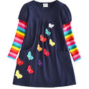 Toddler Girls Dresses Long Sleeve Girl Dress for Kids