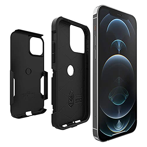 OTTERBOX COMMUTER SERIES Case for iPhone 12 & iPhone 12 Pro - BLACK