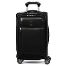 Platinum Elite Softside Expandable Luggage, 8 Wheel Spinner Suitcase, USB Port