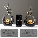 Home Decor Modern Abstract Art Ceramic Statue Home Decorations for Living Room