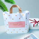 Thank You Bags Shopping Bags, 50 Pack Extra Thick Bulk Merchandise Bags Plastic