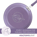 Rachael Ray Cucina Nonstick Cookware Pots and Pans Set, 12 Piece, Lavender