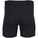 Large Black Men's Covered Waistband Boxer Briefs Multipack (5-Pack)