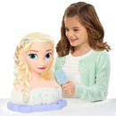 Deluxe Elsa Styling Head, Blonde Hair, 30 Piece Pretend Play Set