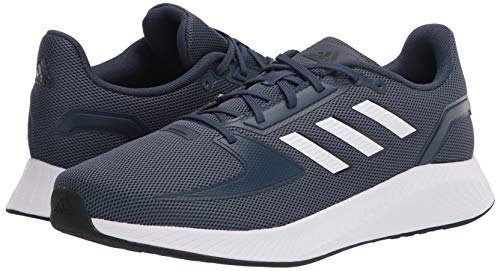 adidas Men's Runfalcon 2.0 Running Shoe, Crew Navy/White/Ink, 13